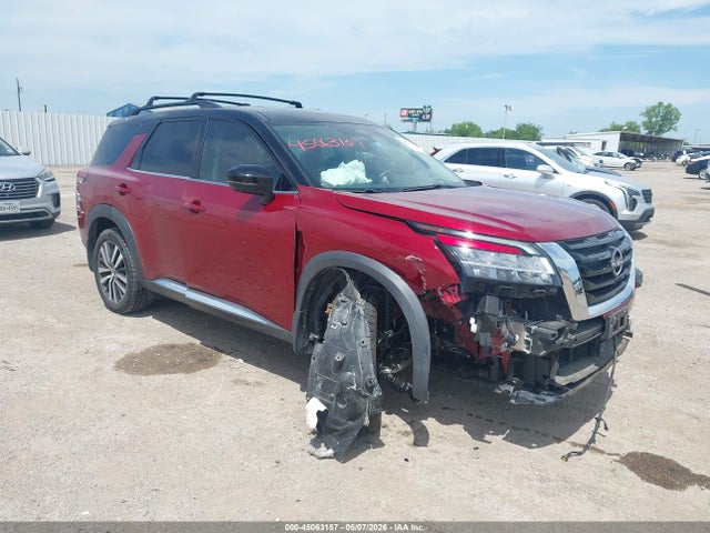 Продажа на аукционе авто 2022 Nissan Pathfinder Platinum 4wd, vin: 5N1DR3DK0NC257939, номер лота: 45063157