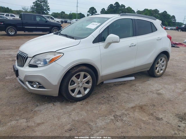 45063206 :رقم المزاد ، KL4CJCSB1FB195558 vin ، 2015 Buick Encore Leather مزاد بيع