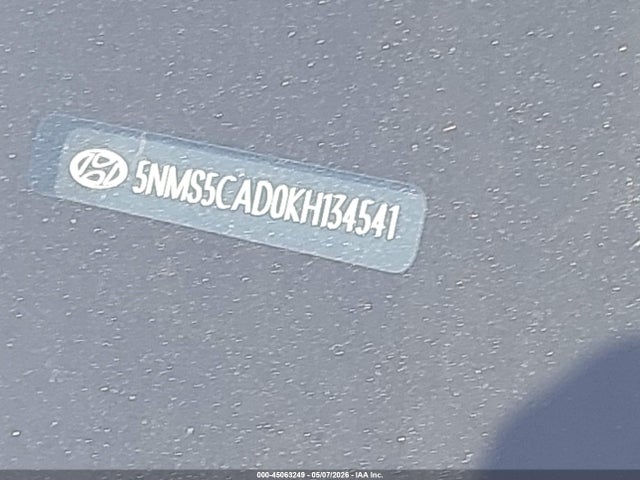 Aukcja sprzedaży 2019 Hyundai Santa Fe Ultimate, vin: 5NMS5CAD0KH134541, numer aukcji: 45063249