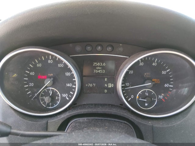45063302 :رقم المزاد ، 4JGBB86E86A014439 vin ، 2006 Mercedes-benz Ml 350 4matic مزاد بيع