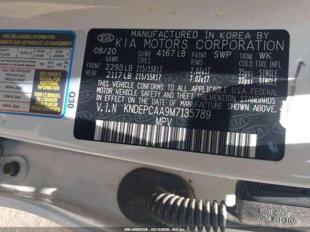 KNDEPCAA9M7135789 KIA Seltos Lx