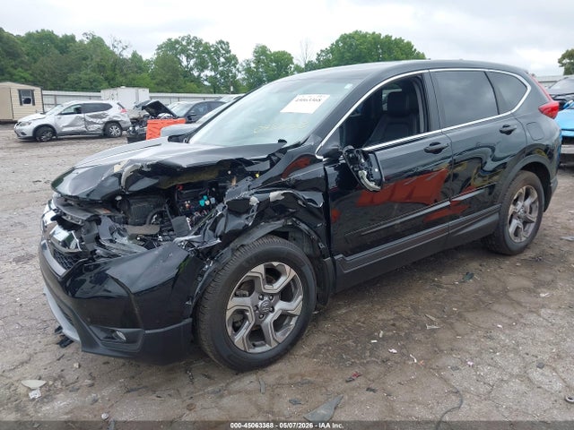 2018 Honda Cr-v Ex მანქანა იყიდება აუქციონზე, vin: 7FARW1H55JE042683, აუქციონის ნომერი: 45063368