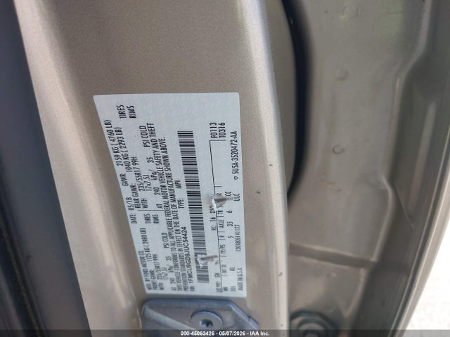 1FMCU9GD9JUC54424 Ford ESCAPE SE