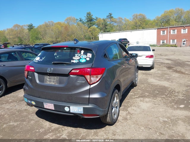 Продажа на аукционе авто 2016 Honda Hr-v Lx, vin: 3CZRU6H38GM752852, номер лота: 45063461