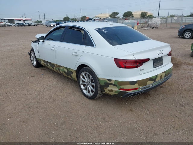 Aukcja sprzedaży 2019 Audi A4 40 Premium/40 Titanium Premium, vin: WAUGMAF48KN010877, numer aukcji: 45063469