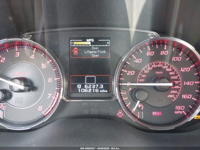 Aukcja sprzedaży 2015 Subaru Wrx Premium, vin: JF1VA1D69F9832826, numer aukcji: 45063537