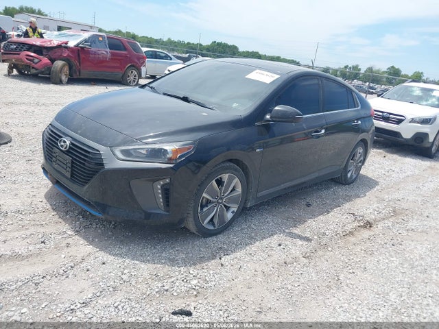2018 Hyundai Ioniq Hybrid Limited მანქანა იყიდება აუქციონზე, vin: KMHC85LC9JU059840, აუქციონის ნომერი: 45063620