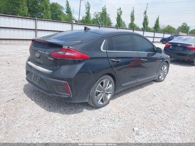 2018 Hyundai Ioniq Hybrid Limited მანქანა იყიდება აუქციონზე, vin: KMHC85LC9JU059840, აუქციონის ნომერი: 45063620