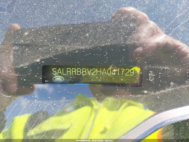 SALRRBBV2HA041729 Land Rover Discovery Hse