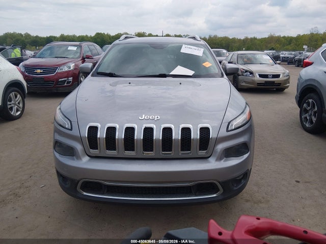 2015 Jeep Cherokee Limited მანქანა იყიდება აუქციონზე, vin: 1C4PJMDB5FW633999, აუქციონის ნომერი: 45063645