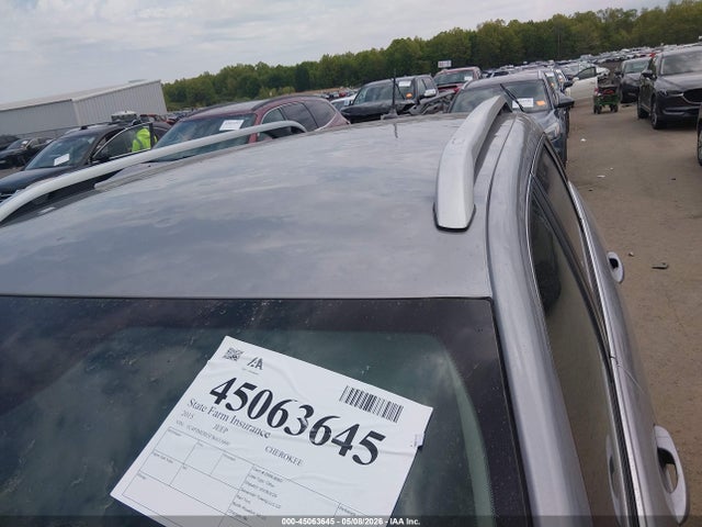 2015 Jeep Cherokee Limited მანქანა იყიდება აუქციონზე, vin: 1C4PJMDB5FW633999, აუქციონის ნომერი: 45063645