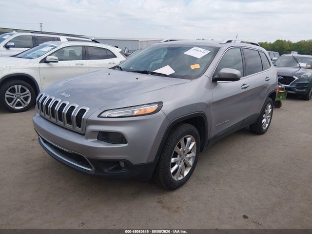 2015 Jeep Cherokee Limited მანქანა იყიდება აუქციონზე, vin: 1C4PJMDB5FW633999, აუქციონის ნომერი: 45063645