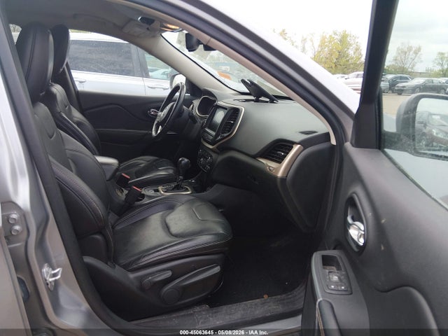2015 Jeep Cherokee Limited მანქანა იყიდება აუქციონზე, vin: 1C4PJMDB5FW633999, აუქციონის ნომერი: 45063645
