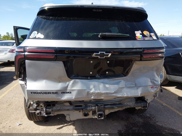 45063700 :رقم المزاد ، 1GNEVJRS7SJ171348 vin ، 2025 Chevrolet Traverse Awd Z71 مزاد بيع