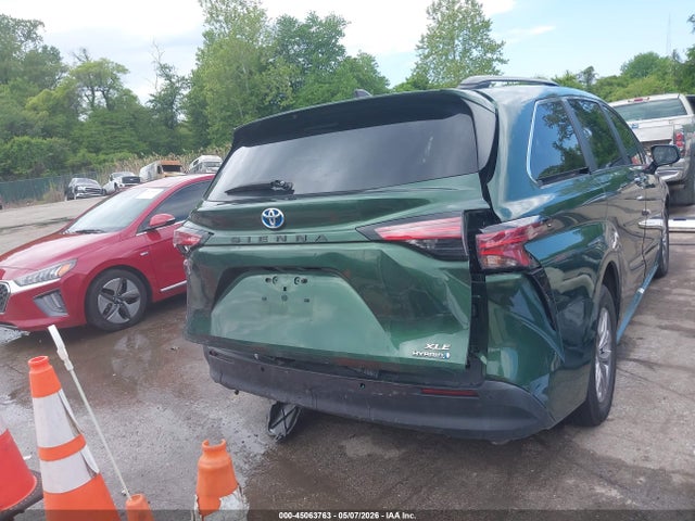 2021 Toyota Sienna Xle მანქანა იყიდება აუქციონზე, vin: 5TDYRKEC7MS074509, აუქციონის ნომერი: 45063763