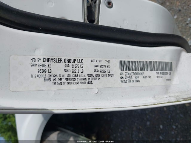 Продаж на аукціоні авто 2011 Chrysler 300c, vin: 2C3CA6CTXBH596062, номер лоту: 45063786