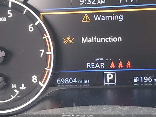 1N4BL4DV8PN375702 Nissan Altima Sv Fwd