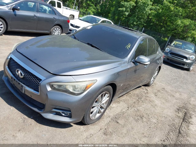 45063820 :رقم المزاد ، JN1BV7AR1EM684608 vin ، 2014 Infiniti Q50 Premium مزاد بيع