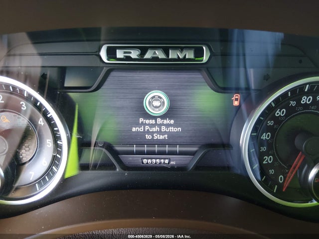 Aukcja sprzedaży 2019 Ram 1500 Laramie  4x4 6'4 Box, vin: 1C6SRFDT4KN511424, numer aukcji: 45063829