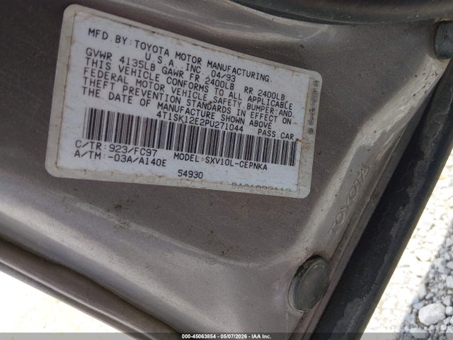 Aukcja sprzedaży 1993 Toyota Camry Le, vin: 4T1SK12E2PU271044, numer aukcji: 45063854