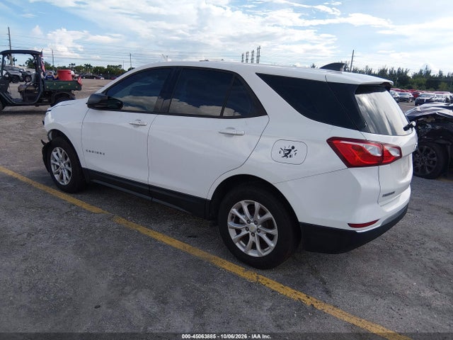 2018 Chevrolet Equinox Ls მანქანა იყიდება აუქციონზე, vin: 2GNAXHEVXJ6287558, აუქციონის ნომერი: 45063885