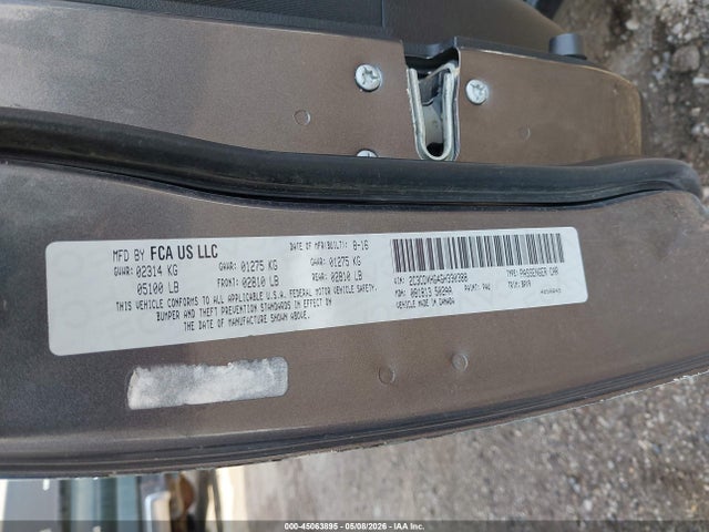 Dodge Charger Sxt 2016 2C3CDXHG4GH330388 Image 9