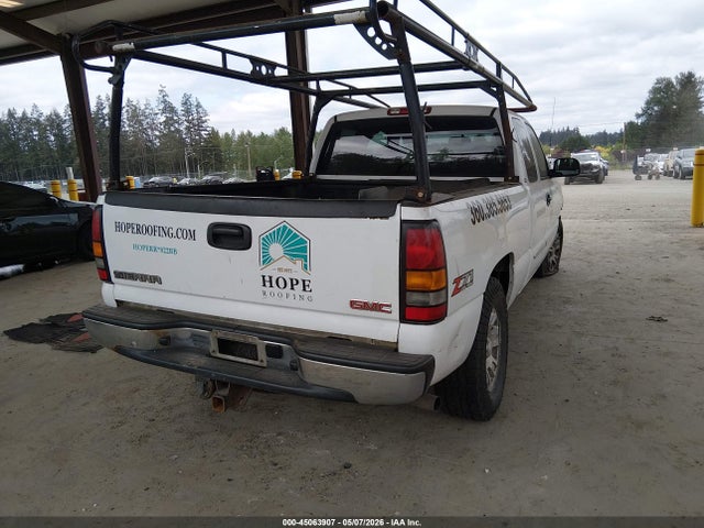 2006 Gmc Sierra 1500 Sle1 მანქანა იყიდება აუქციონზე, vin: 1GTEK19ZX6Z204705, აუქციონის ნომერი: 45063907