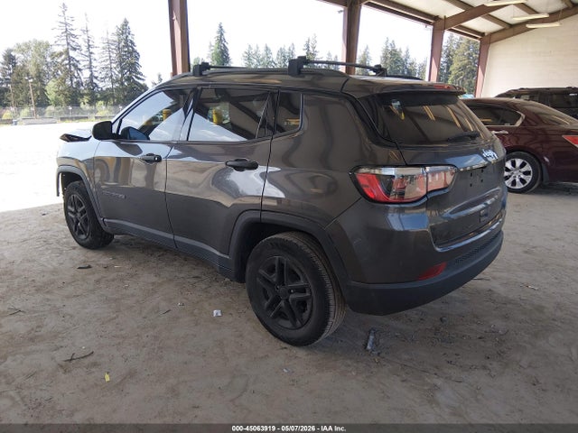 Продаж на аукціоні авто 2018 Jeep Compass Sport Fwd, vin: 3C4NJCAB8JT226537, номер лоту: 45063919