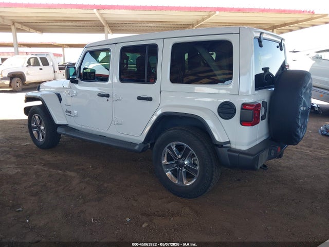 2021 Jeep Wrangler Unlimited Sahara 4x4 მანქანა იყიდება აუქციონზე, vin: 1C4HJXEG0MW515453, აუქციონის ნომერი: 45063922