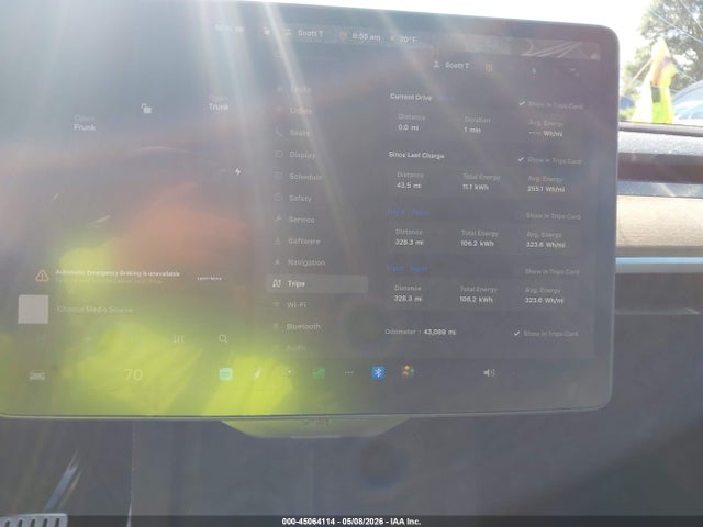 Aukcja sprzedaży 2021 Tesla Model Y Performance Dual Motor All-wheel Drive, vin: 5YJYGDEFXMF173356, numer aukcji: 45064114
