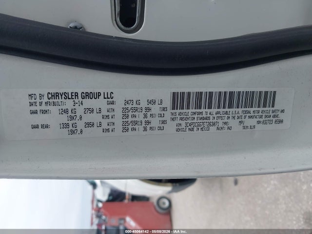 Продажа на аукционе авто 2014 Dodge Journey Crossroad, vin: 3C4PDCGG7ET263071, номер лота: 45064142