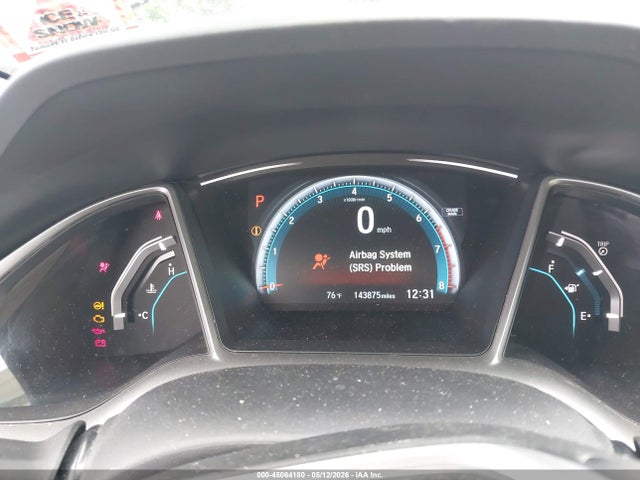 45064180 :رقم المزاد ، 19XFC1F78GE220418 vin ، 2016 Honda Civic Ex-l مزاد بيع