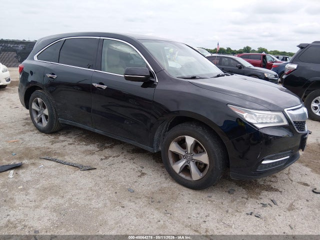 45064278 :رقم المزاد ، 5FRYD4H23FB019347 vin ، 2015 Acura Mdx مزاد بيع
