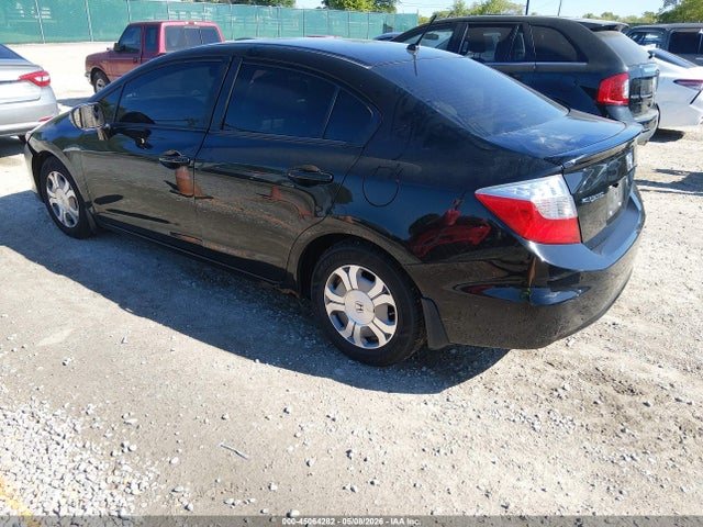 Продаж на аукціоні авто 2012 Honda Civic Hybrid, vin: JHMFB4F20CS011107, номер лоту: 45064282