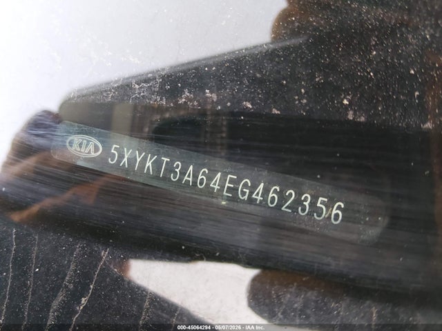 45064294 :رقم المزاد ، 5XYKT3A64EG462356 vin ، 2014 Kia Sorento Lx مزاد بيع