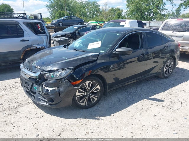 45064316 :رقم المزاد ، JHMFC1F76JX022734 vin ، 2018 Honda Civic Ex-l مزاد بيع