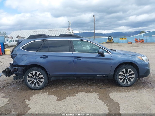2017 Subaru Outback 2.5i Limited მანქანა იყიდება აუქციონზე, vin: 4S4BSANC3H3260586, აუქციონის ნომერი: 45064358