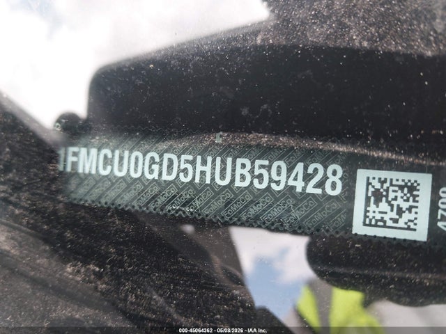 Aukcja sprzedaży 2017 Ford Escape Se, vin: 1FMCU0GD5HUB59428, numer aukcji: 45064362