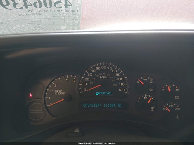 2005 Chevrolet Silverado 1500 Work Truck მანქანა იყიდება აუქციონზე, vin: 1GCEC14X55Z151204, აუქციონის ნომერი: 45064397