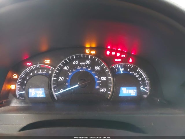 Aukcja sprzedaży 2012 Toyota Camry Xle V6, vin: 4T1BK1FK5CU509625, numer aukcji: 45064432