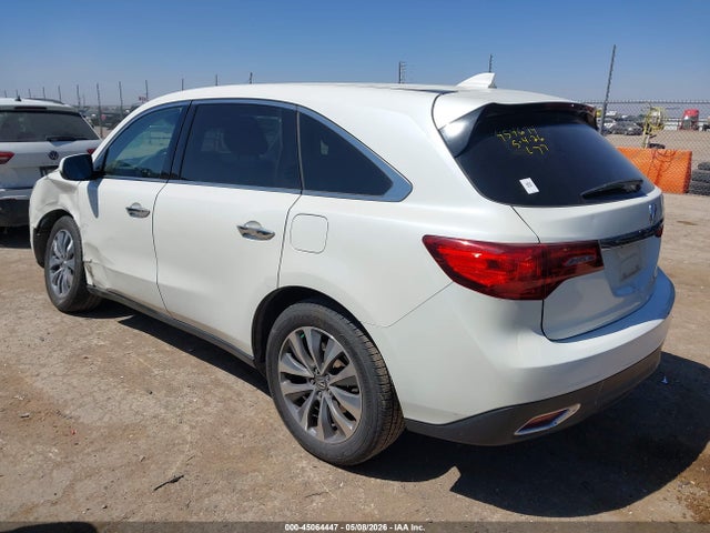 Продаж на аукціоні авто 2016 Acura Mdx Technology   Entertainment Packages/technology, Entertainment   Acurawatch Plus Packages, vin: 5FRYD3H66GB017090, номер лоту: 45064447