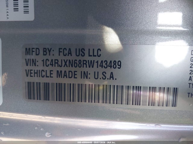 1C4RJXN68RW143489 Jeep Wrangler 4xe Sport S 4xe