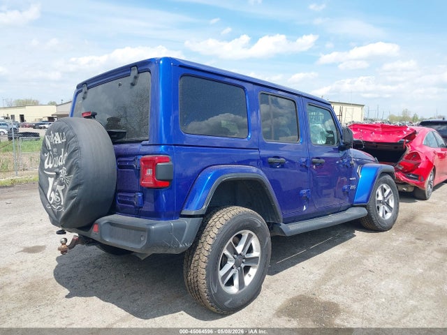 Продаж на аукціоні авто 2018 Jeep Wrangler Unlimited Sahara 4x4, vin: 1C4HJXEG2JW234914, номер лоту: 45064596