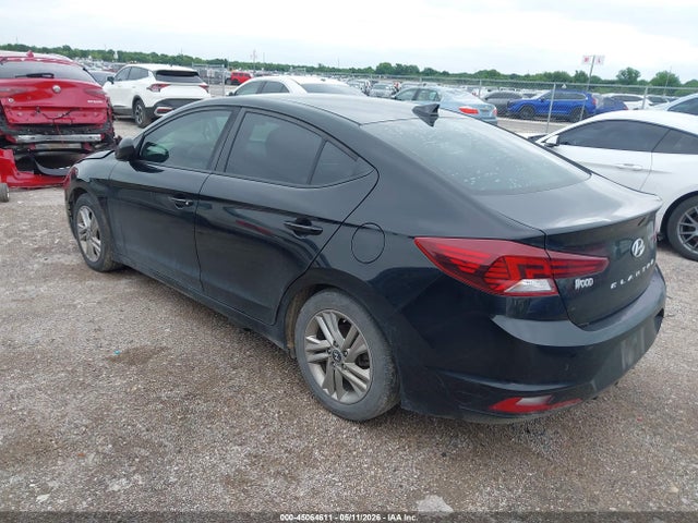 2019 Hyundai Elantra Sel მანქანა იყიდება აუქციონზე, vin: KMHD84LFXKU793462, აუქციონის ნომერი: 45064611