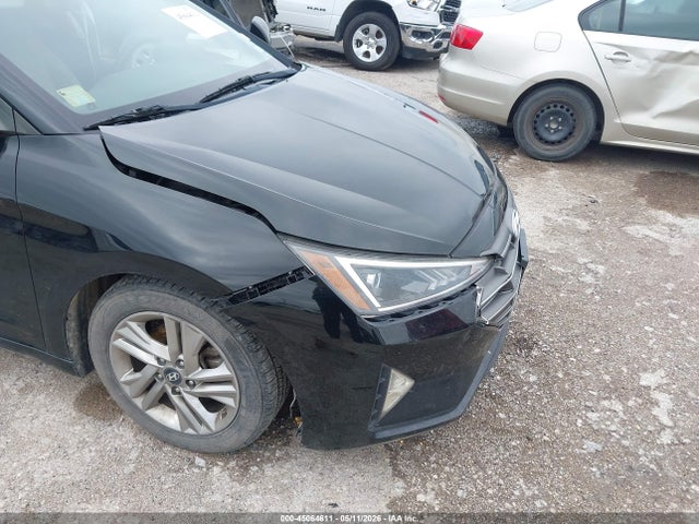 2019 Hyundai Elantra Sel მანქანა იყიდება აუქციონზე, vin: KMHD84LFXKU793462, აუქციონის ნომერი: 45064611