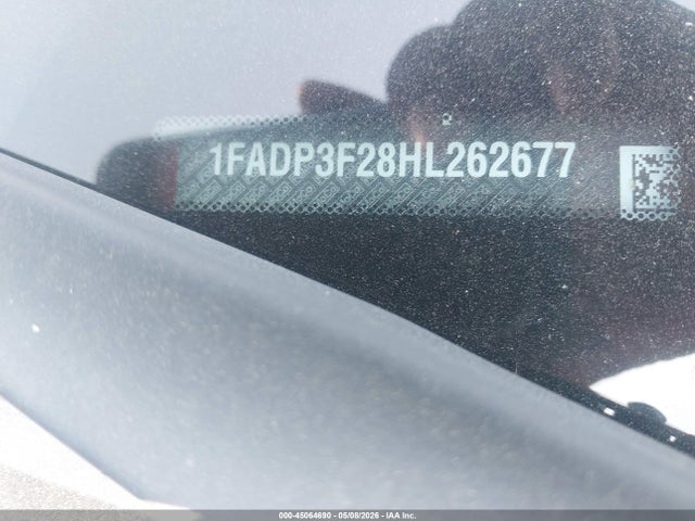 45064690 :رقم المزاد ، 1FADP3F28HL262677 vin ، 2017 Ford Focus Se مزاد بيع