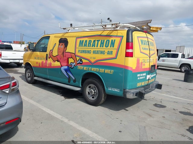 45064693 :رقم المزاد ، 1GTW7FCA3E1904228 vin ، 2014 Gmc Savana 2500 Work Van مزاد بيع