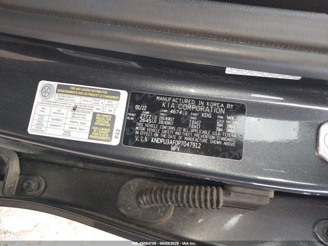 Aukcja sprzedaży 2023 Kia Sportage Lx, vin: KNDPU3AF0P7047912, numer aukcji: 45064708