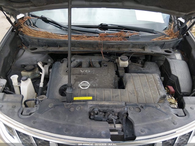 2012 Nissan Murano Sl მანქანა იყიდება აუქციონზე, vin: JN8AZ1MU1CW103639, აუქციონის ნომერი: 45064740