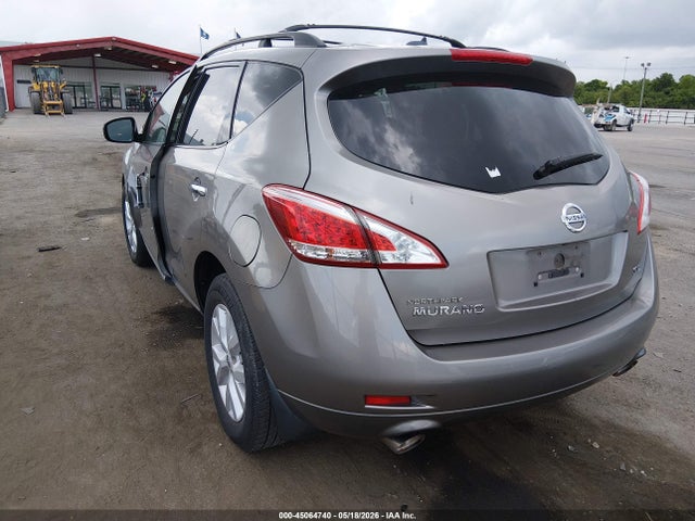 2012 Nissan Murano Sl მანქანა იყიდება აუქციონზე, vin: JN8AZ1MU1CW103639, აუქციონის ნომერი: 45064740